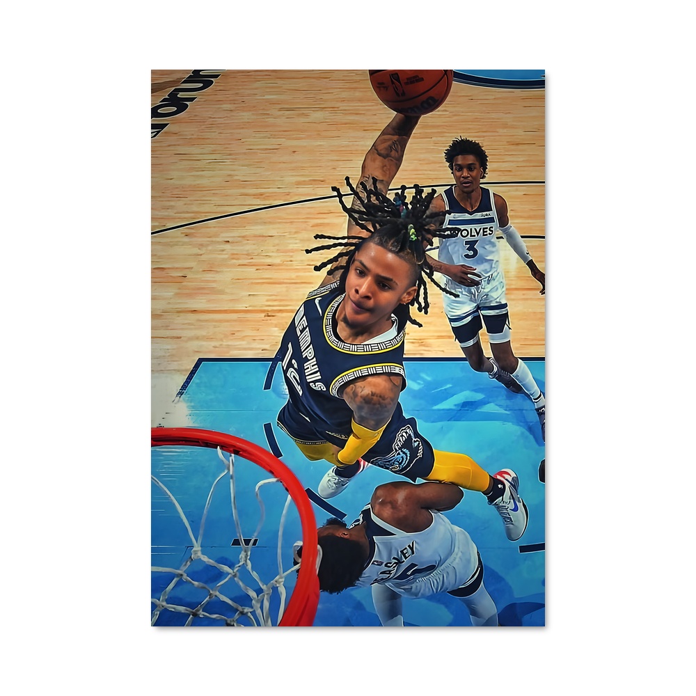 Poster rythme de basketball